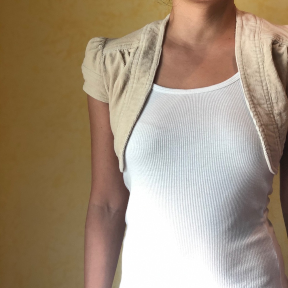 Courderoy Crop Top